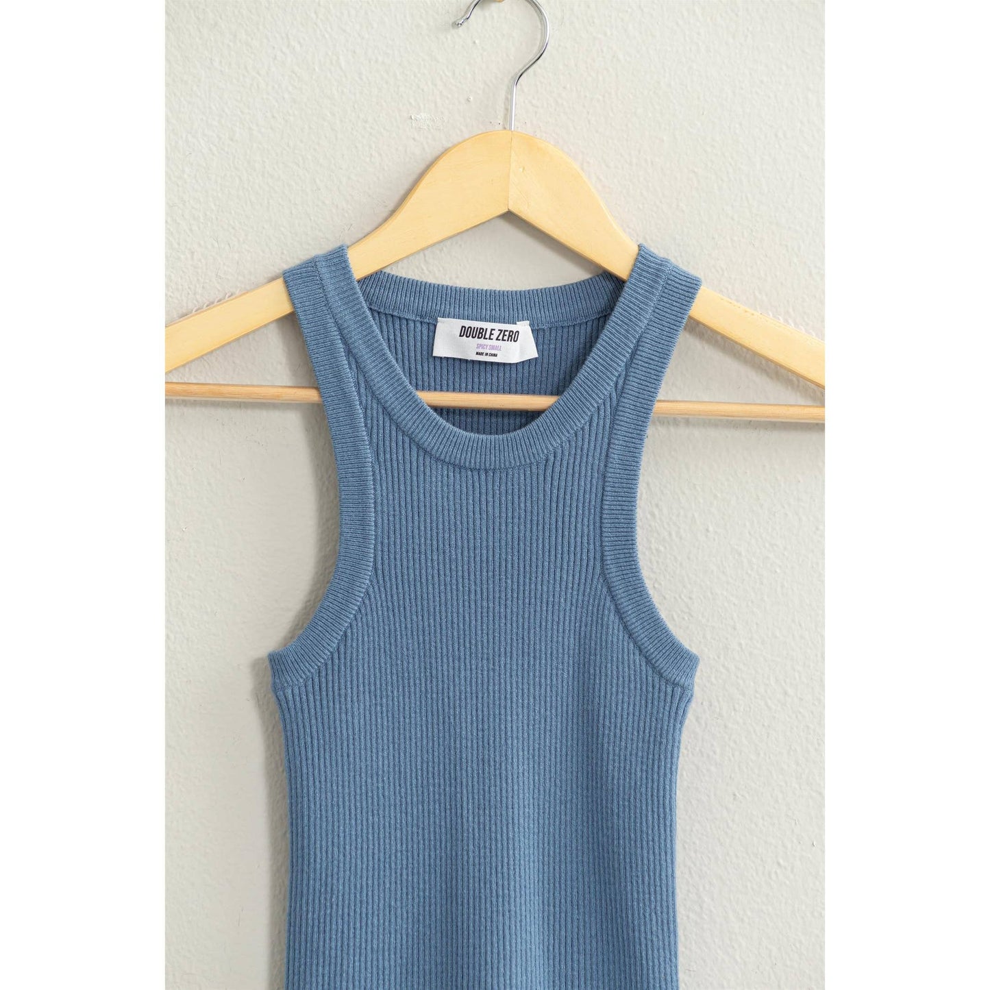 Carla Ribbed Sweater Tank