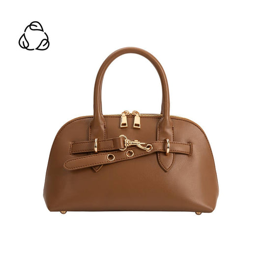 Rue Mocha Top Handle Bag