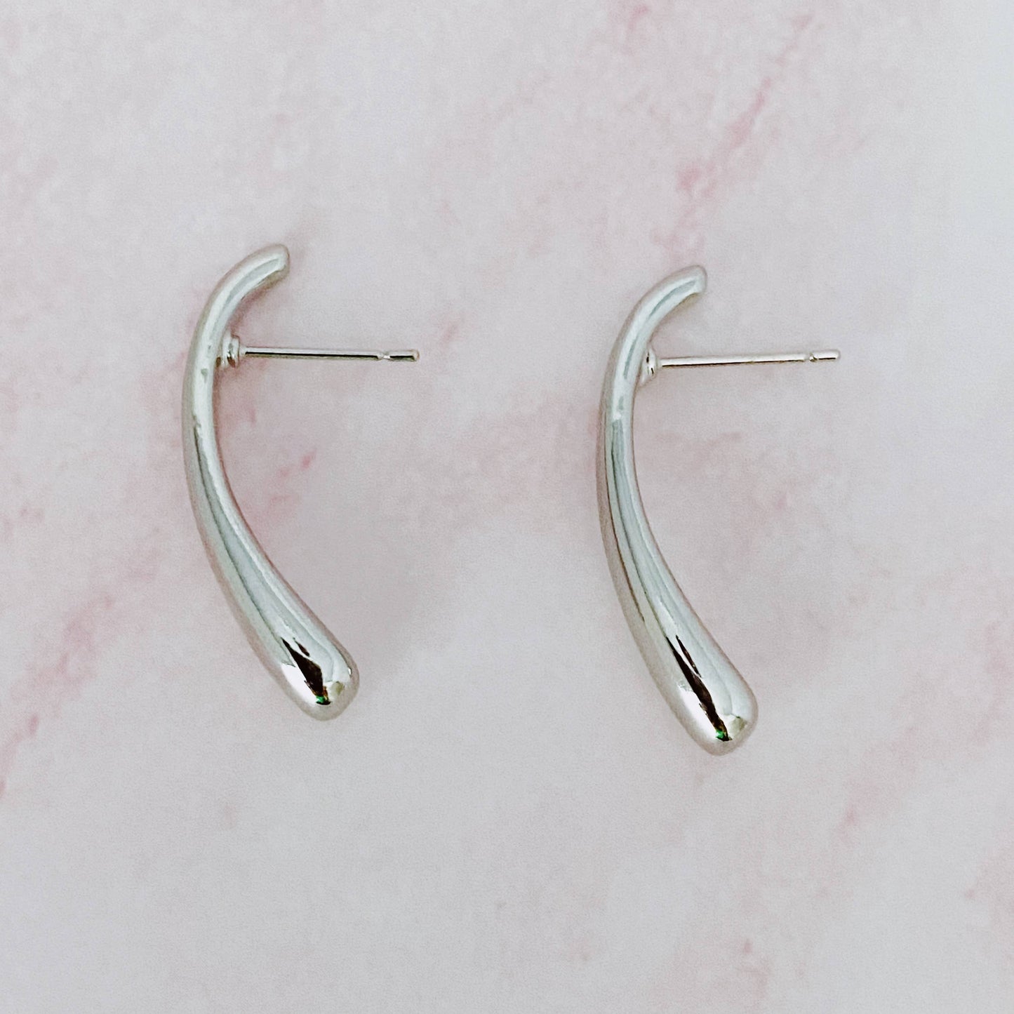 Beauty Of Simplicity Earrings | Silver