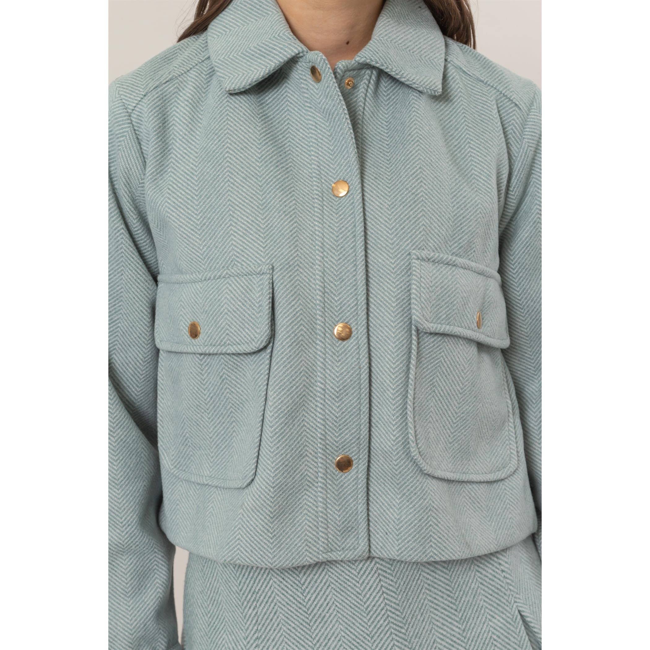 Amiri Herringbone Jacket – Veldt