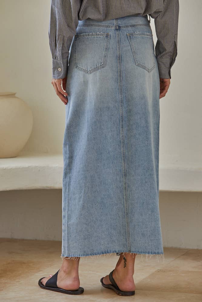 The Julie Denim Skirt