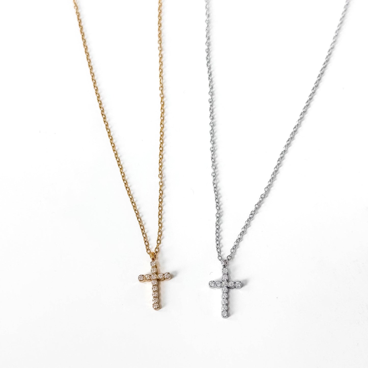 Shiloh Simple Cross Necklace