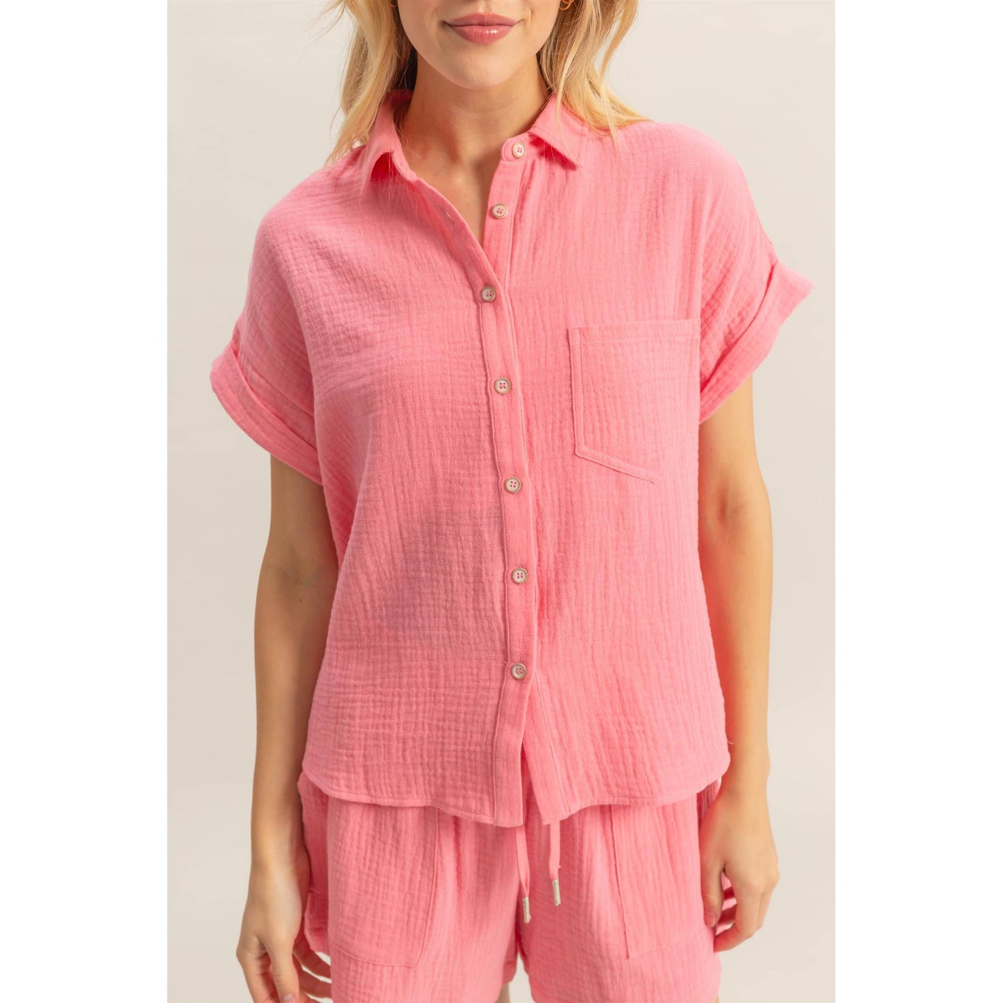 Amelia Button Down Shirt