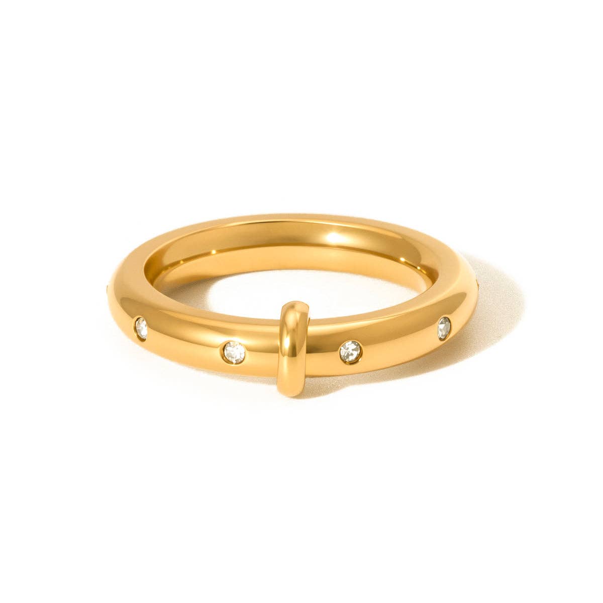 Diamond Studded Ring