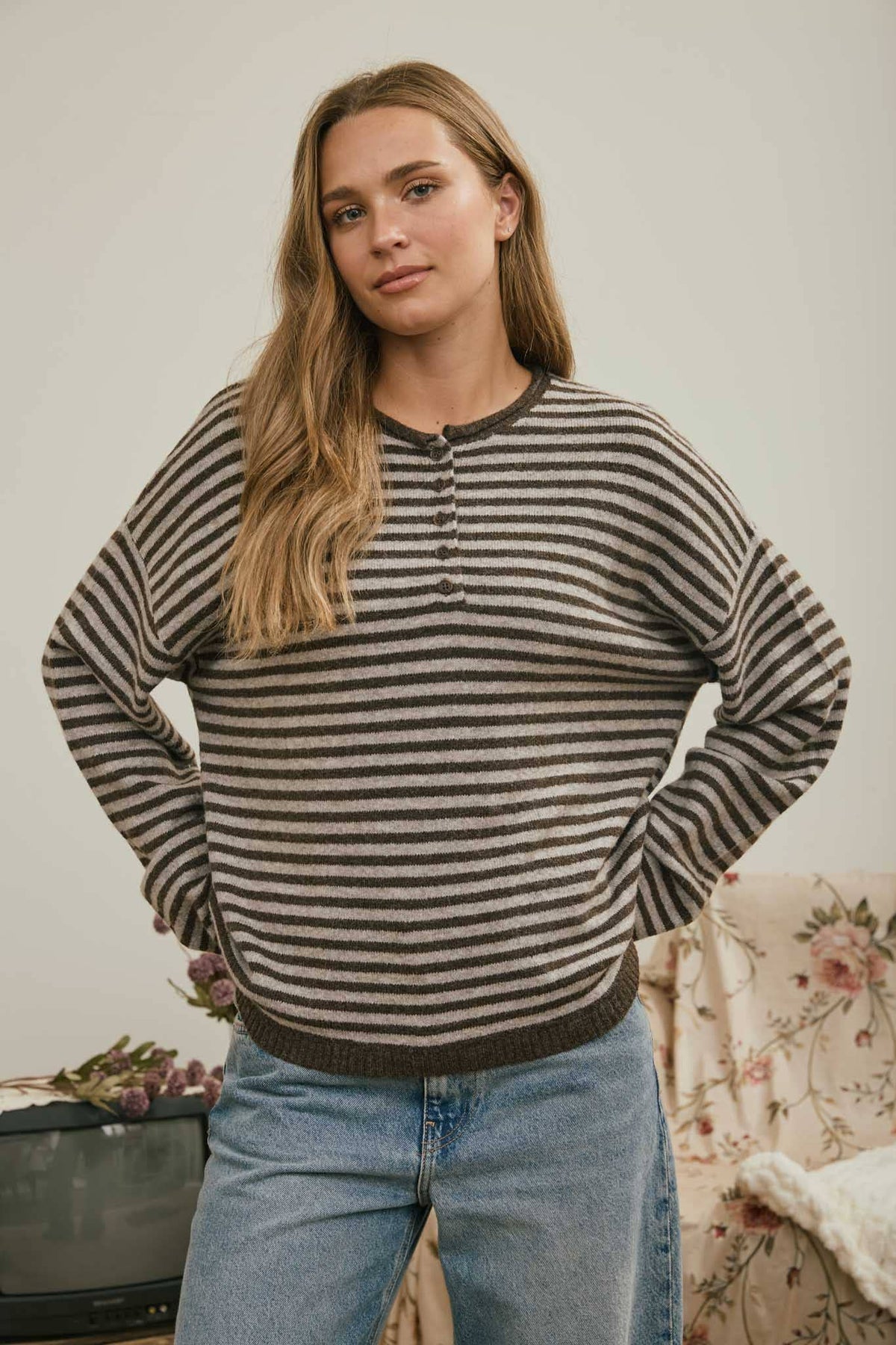 Danielle Striped Sweater