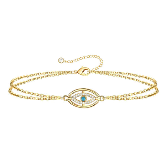 Evil Eye Double Bracelet