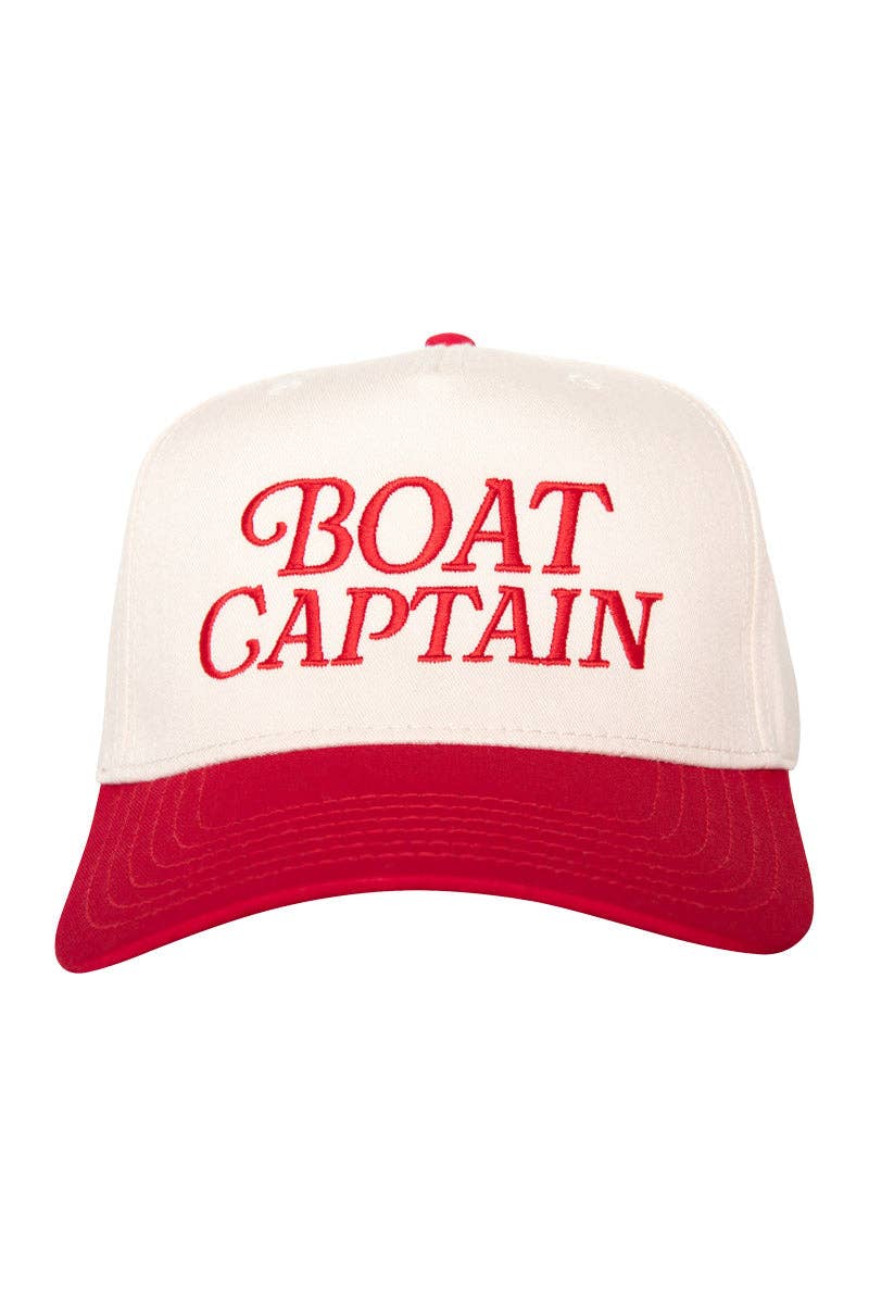 Boat Captain Retro Hat