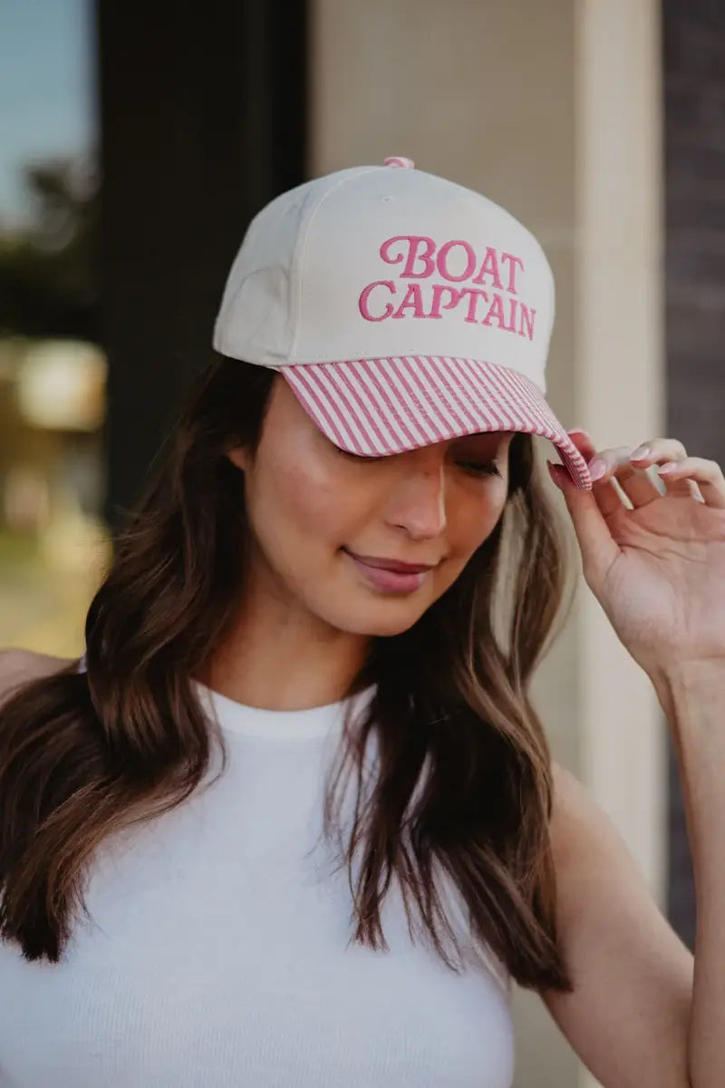 Boat Captain Retro Hat