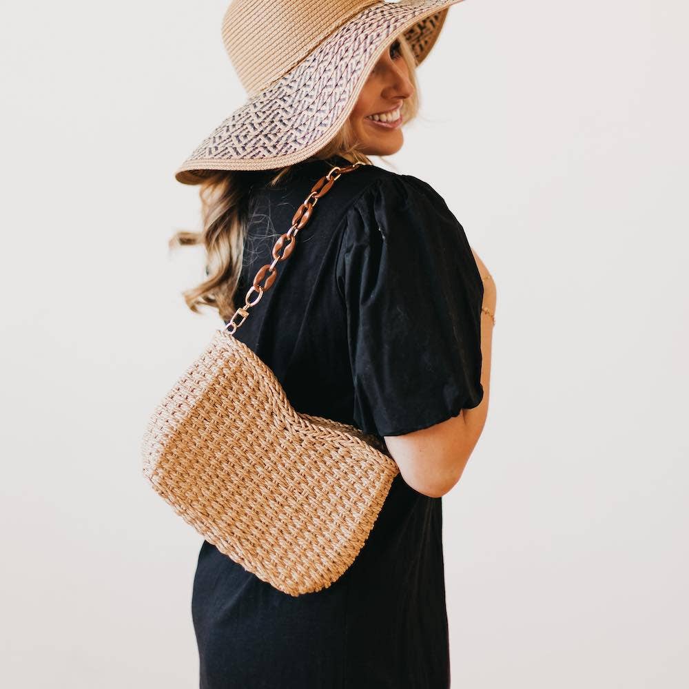 Staycation Straw Bag