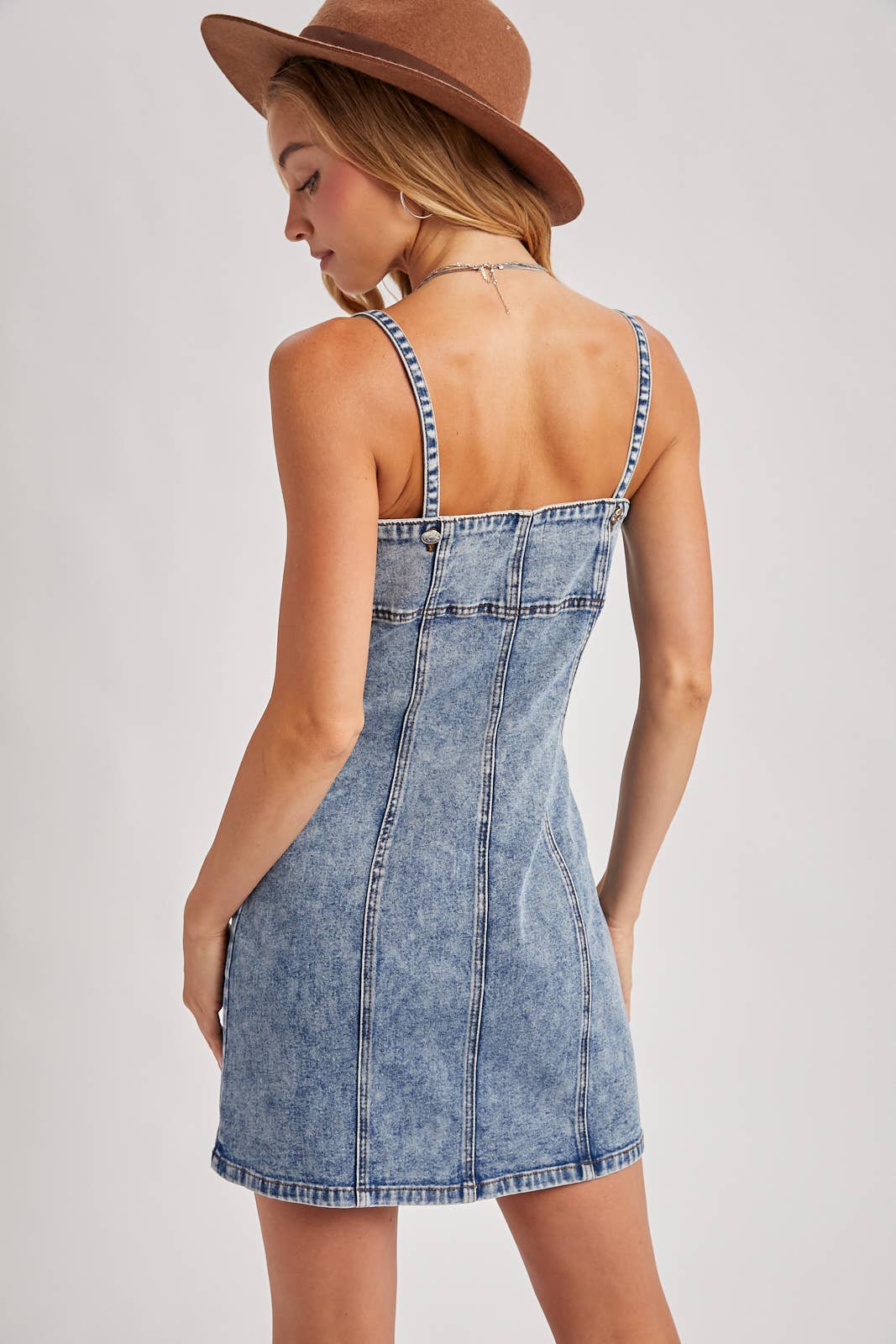 Annabelle Denim Mini Dress