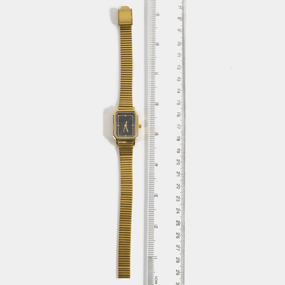 Snake Band Rectangle Style Watch