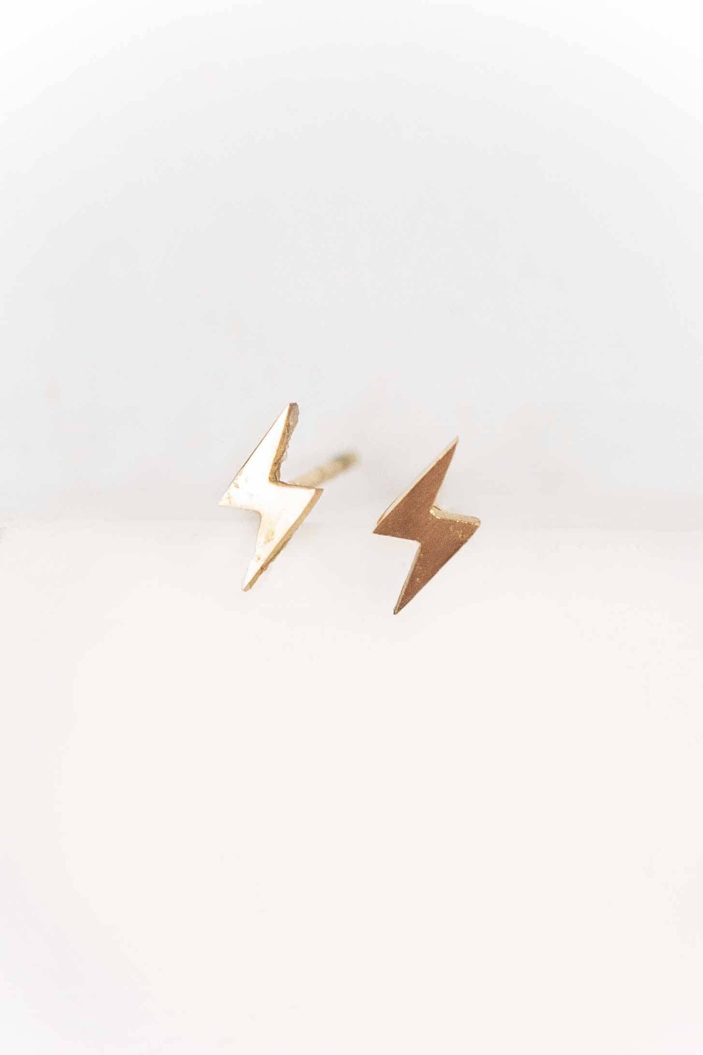 Shocker Stud Earrings | Gold