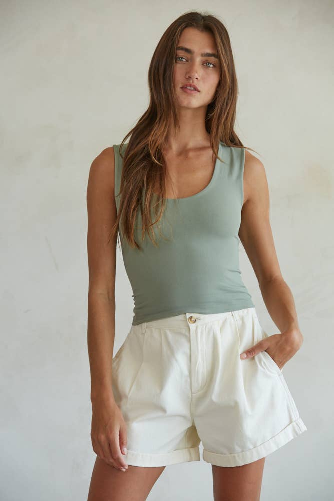 Erica Double Layered Seamless Top