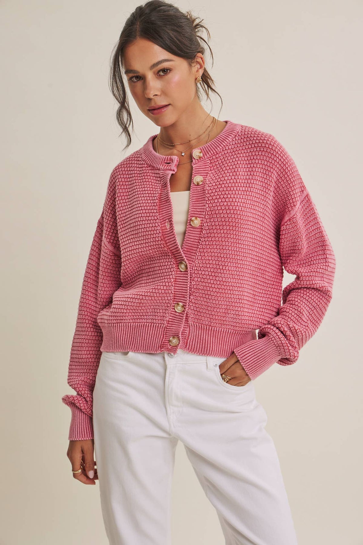 Charlie Button Up Cardigan