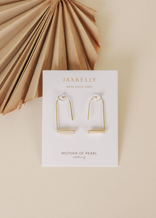 Mother of Pearl Drop Earring