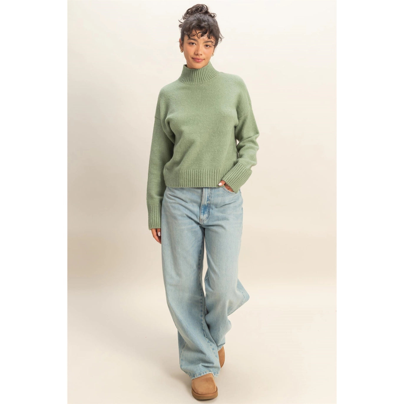Marcella High-Neck Sweater