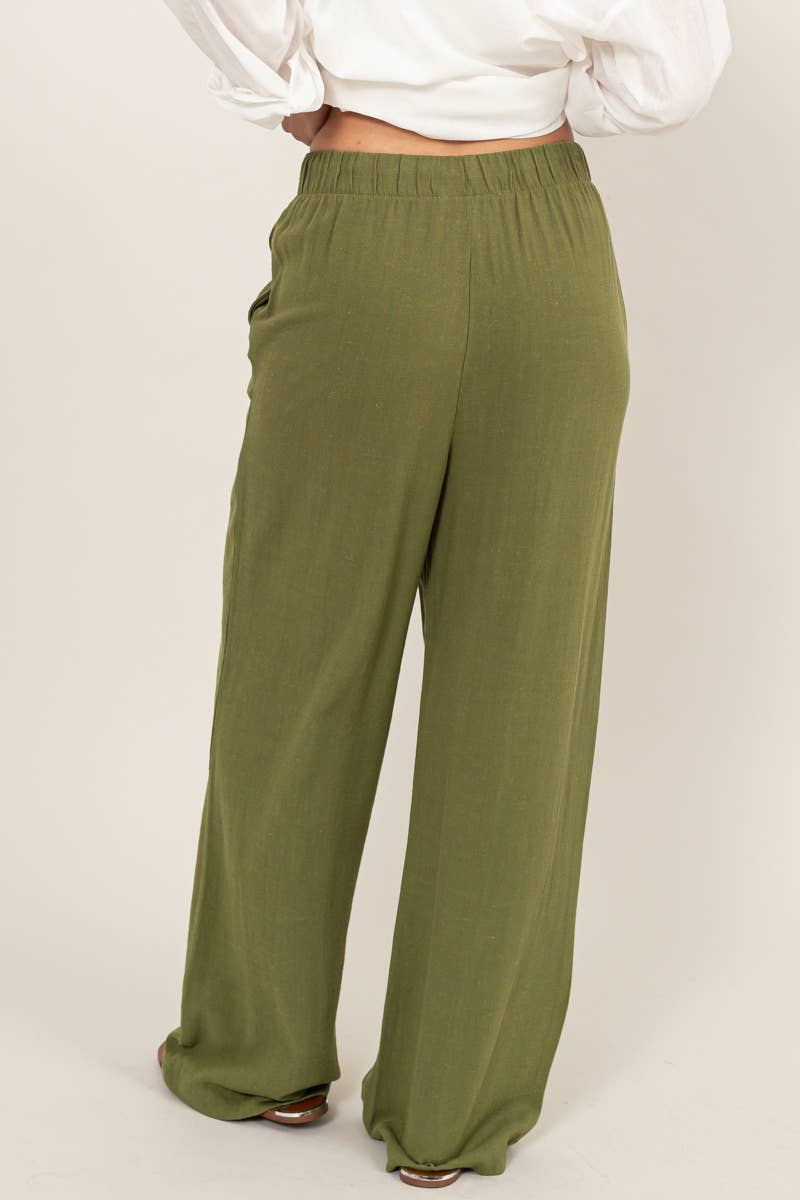 Gabrielle Linen Pants