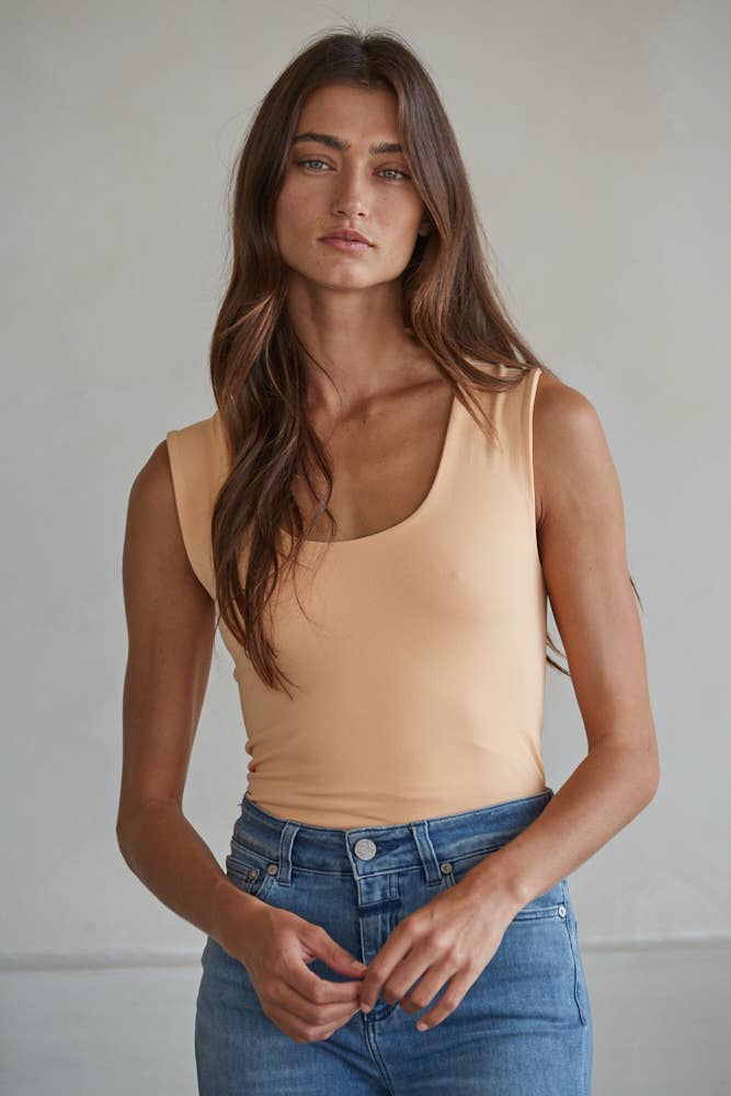 Erica Double Layered Seamless Top