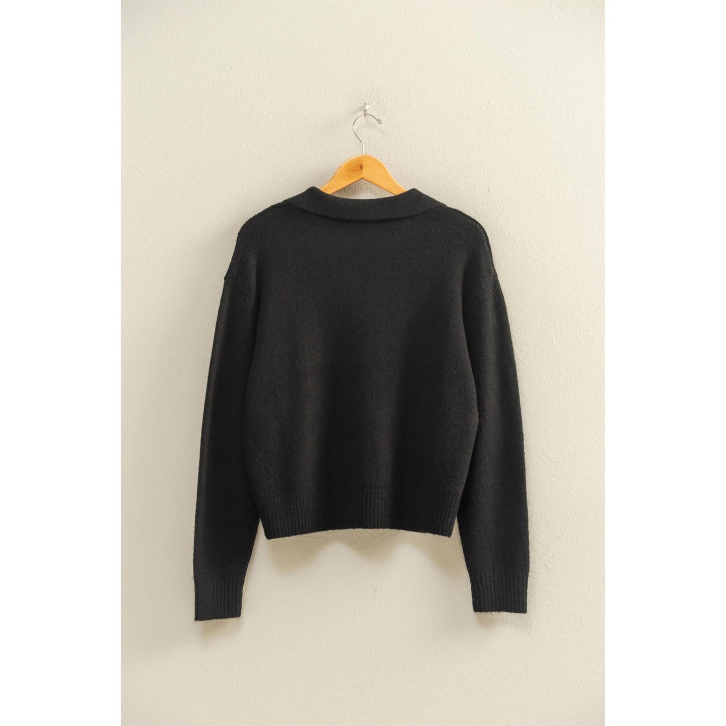 Isla Collared V Neck Sweater