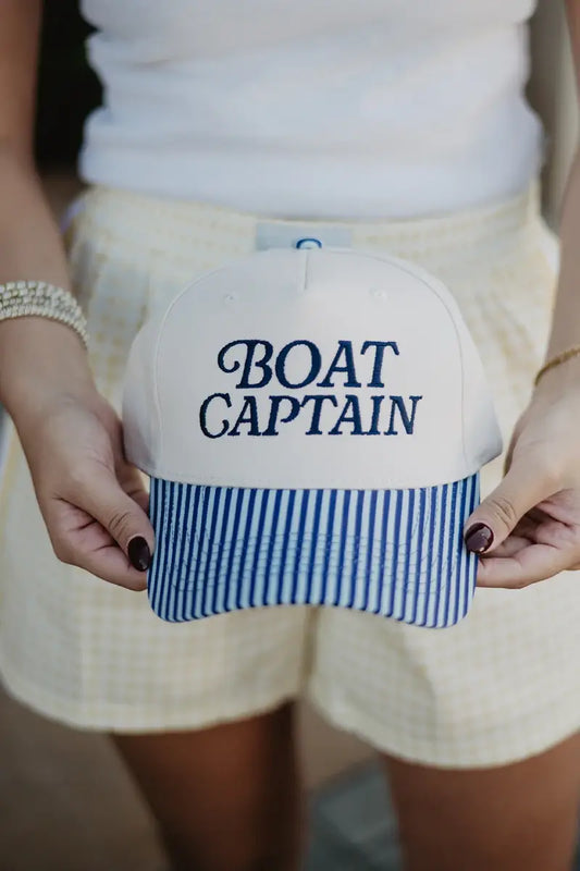 Boat Captain Retro Hat