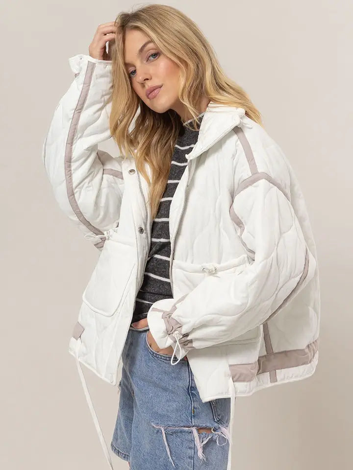 Quilted Puffer Jacket