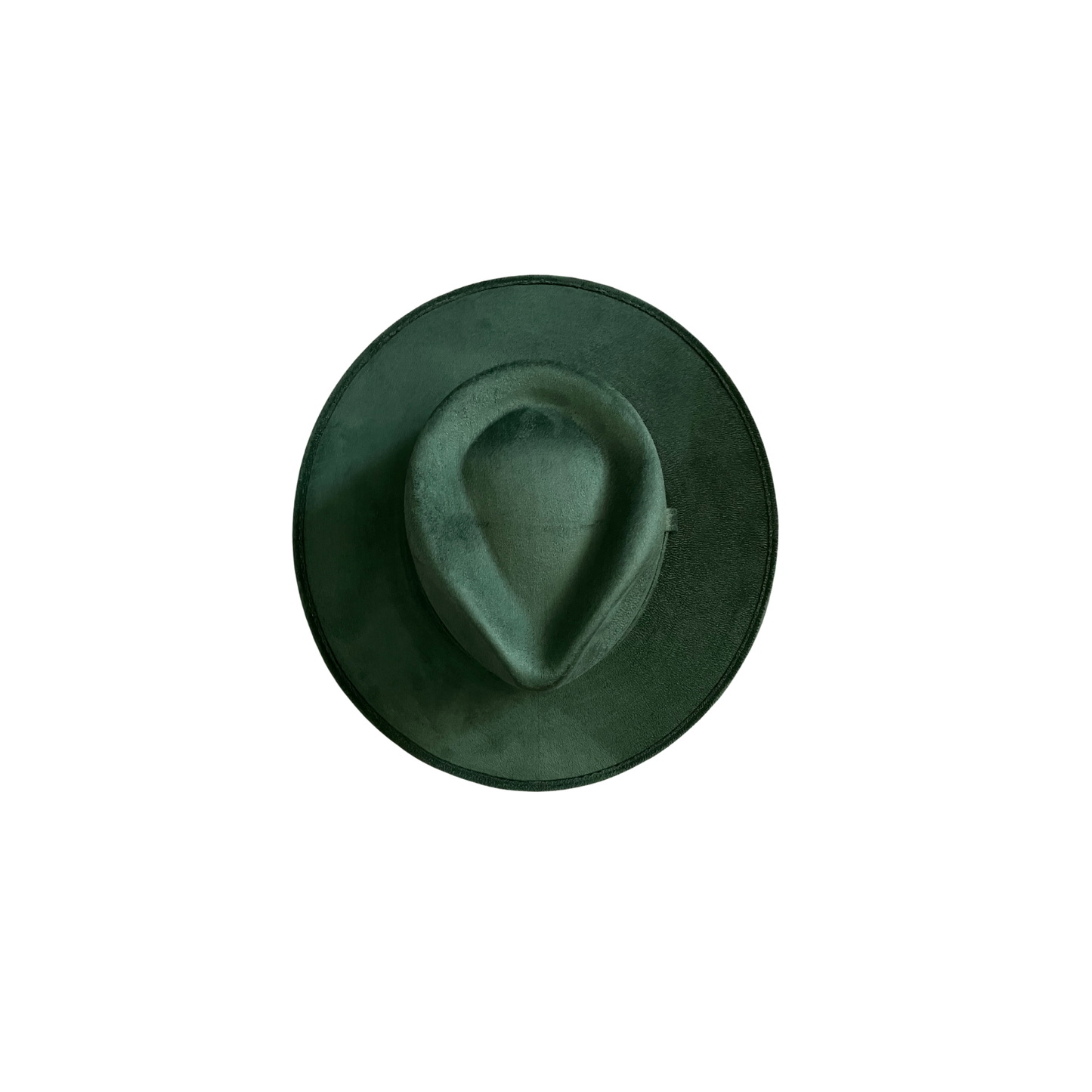 Vegan Suede Tear Drop Hat