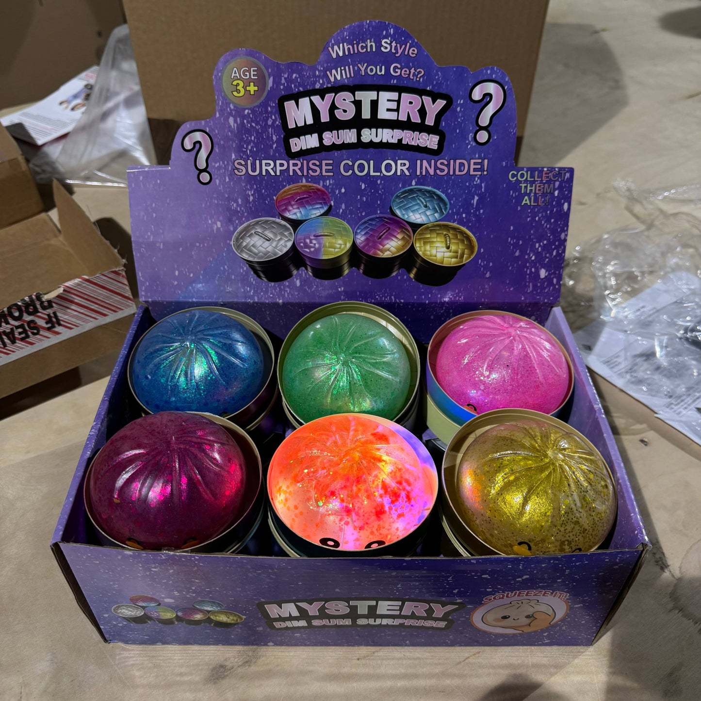 Mystery Wrapped Light Up Orby Dumpling