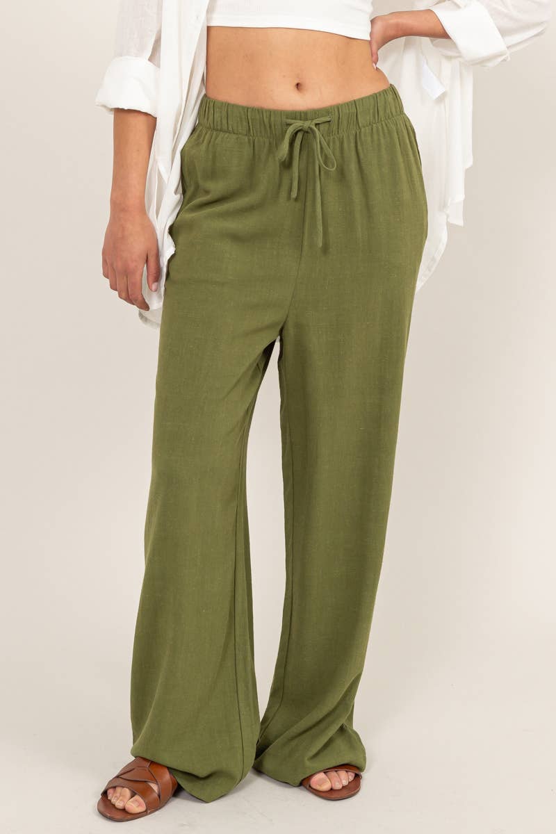 Gabrielle Linen Pants