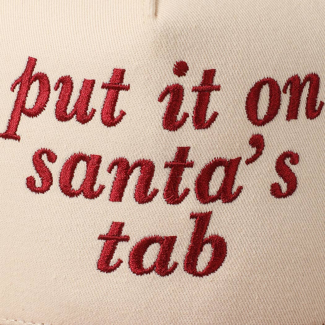 Put It On Santa's Tab Hat