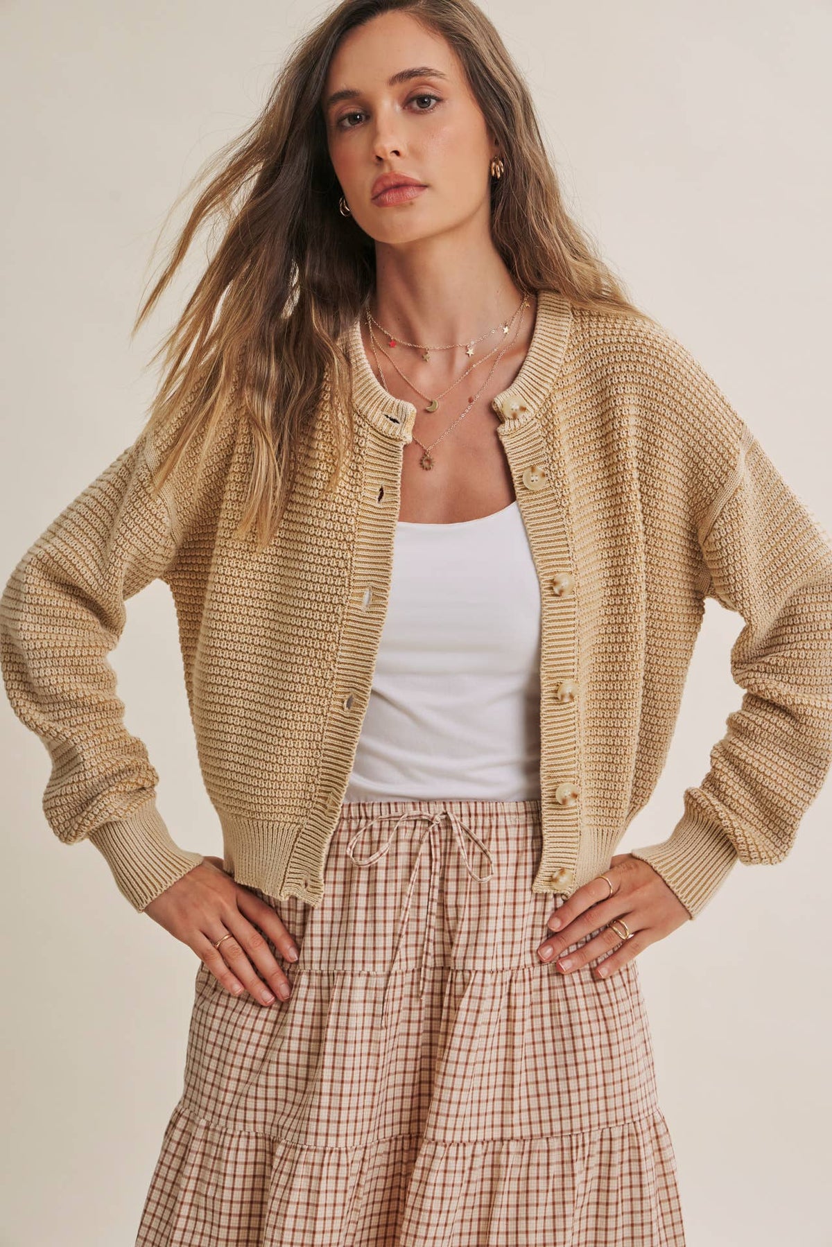 Charlie Button Up Cardigan