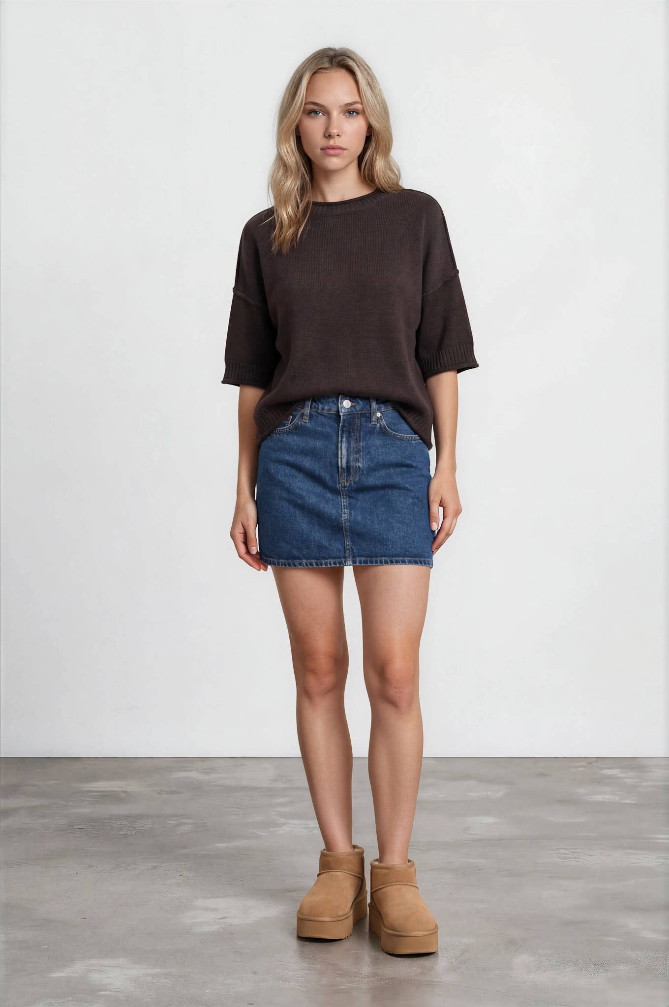 Addy Short Sleeve Sweater
