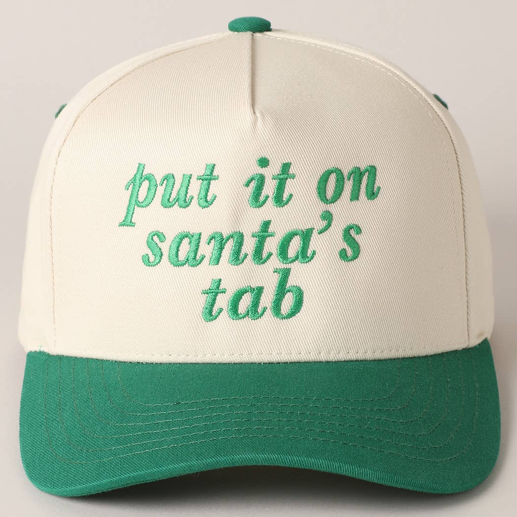Put It On Santa's Tab Hat